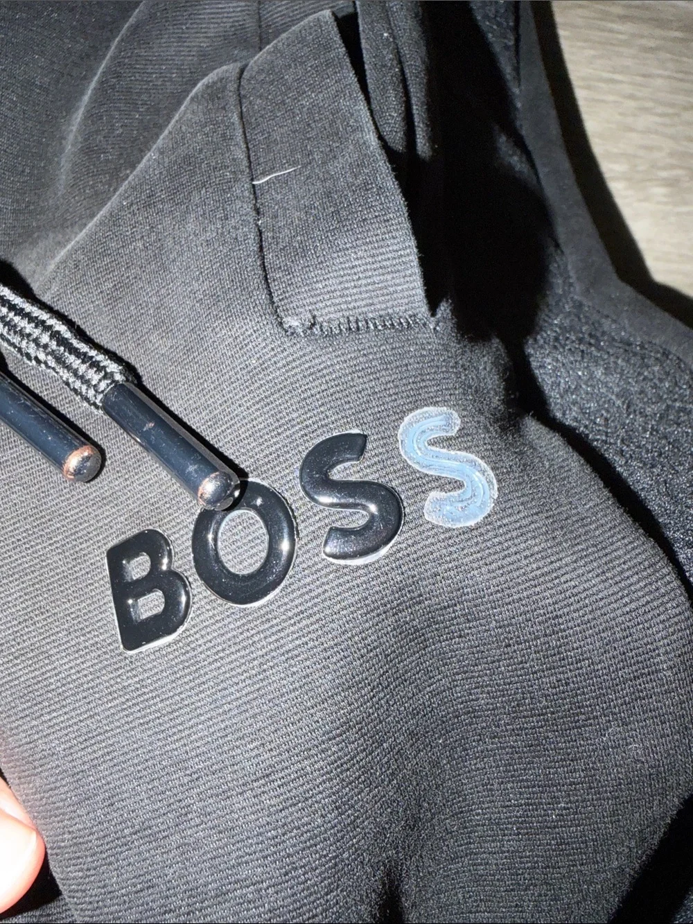 Hugo Boss used smoke